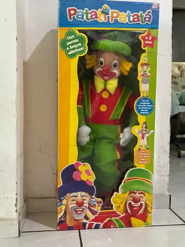 Boneco patati patatá 90 cm né altura (na caixa, zerado)