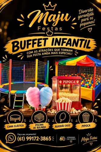 Buffet infantil festa aniversário