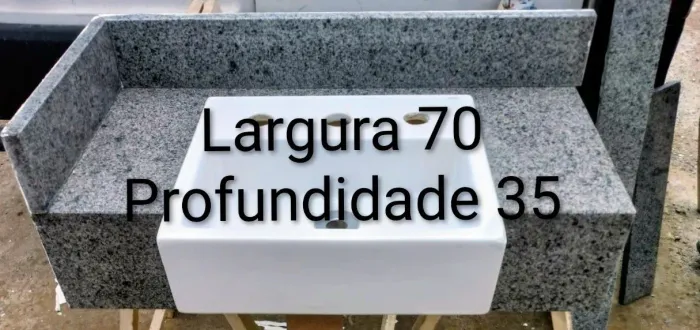 Bancada de Banheiro + Cuba Deca