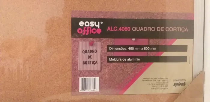 Quadro em cortiça 40X60mm