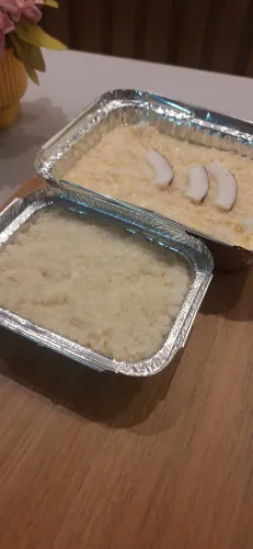 Bolo de macaxeira e tapioca congelado