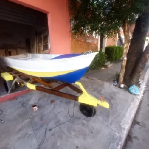Barco de Alumínio 5m com Carretinha - Preciso Vender Urgente