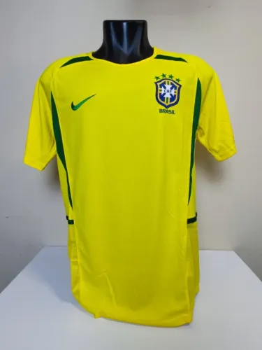 Camisa retro: Brasil 2002