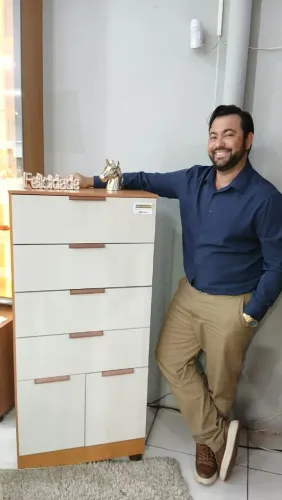 CÔMODA 100% MDF 