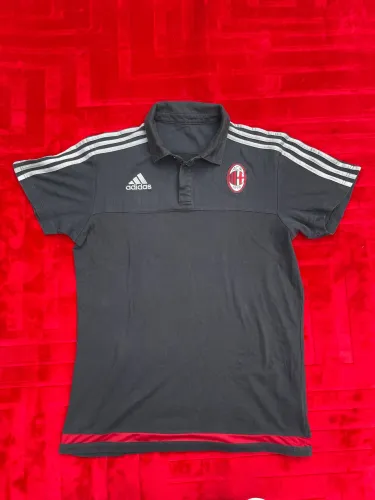 Camisa Polo AC Milan Adidas Vintage Original Tam M