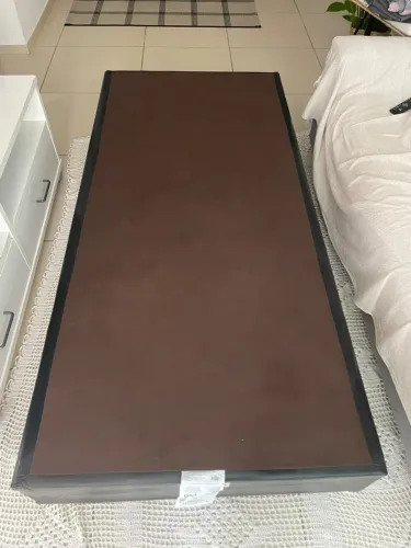 Base de Cama Box Solteiro em Courino Ortobom