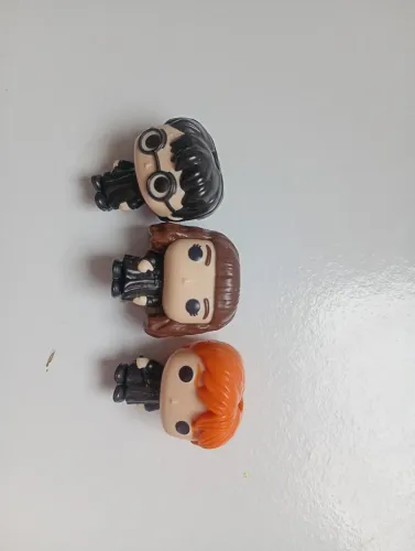 3 Bonecos Kinder Joy - Harry Potter