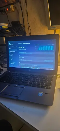 Hp probook 820 g2 i5 4th 8gb ram ssd 128 tela 13 bateria nova teclado iluminado