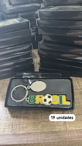 Chaveiros do Brasil de Inox Série Luxo
