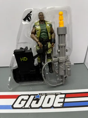 Gi Joe The Rise Of Cobra Heavy Duty Heavy Weapons Specialist - 2009 comandos em ação