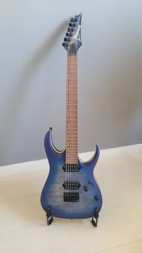 Guitarra Ibanez RGA42FM Blue Lagoon + bag, cabo, afinador e suporte