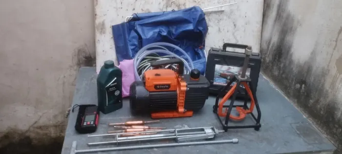 Bomba de vácuo para refrigeração
