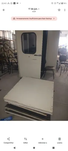 Cabine de audiometria Vibrason em aço