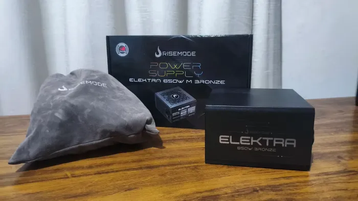 Fonte 650w rise mode elektra full modular