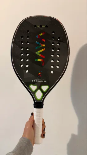 RAQUETE DE BEACH TENNIS JAYA- CARBON 3K