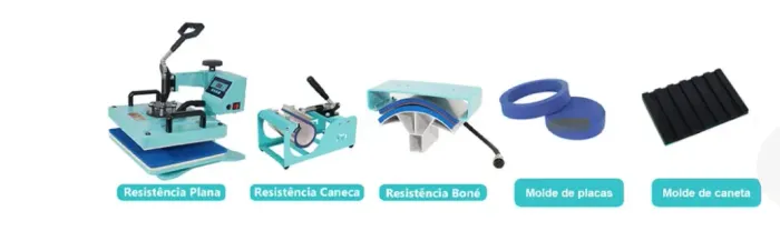 Vendo kit sublimação, impressora e prensa!