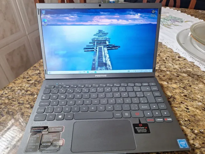 Notebook Positivo Motion Gray Q4128C-S ? Muito Conservado