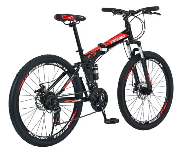 Mountain Bike Dobrável Aro 26 - 21 Marchas - Freio a Disco