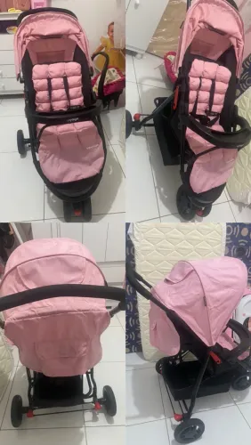 Carrinho de bebê pouco usado