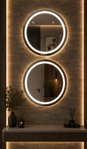 Espelho led Toutch 60cm (lançamento)
