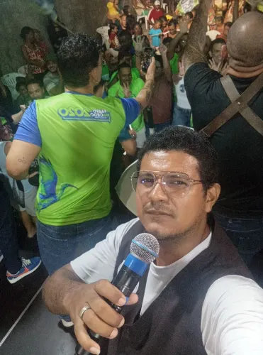 Locutor para campanha política