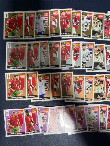 Figurinhas legends copa do mundo 2026 todas as 80