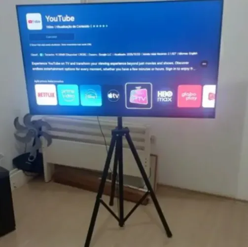 Samsung 55? QN90D Neo QLED Mini LED 4K + tripé e NF