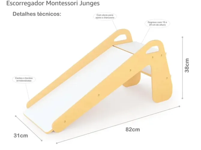 Escorregador Montessori Junges