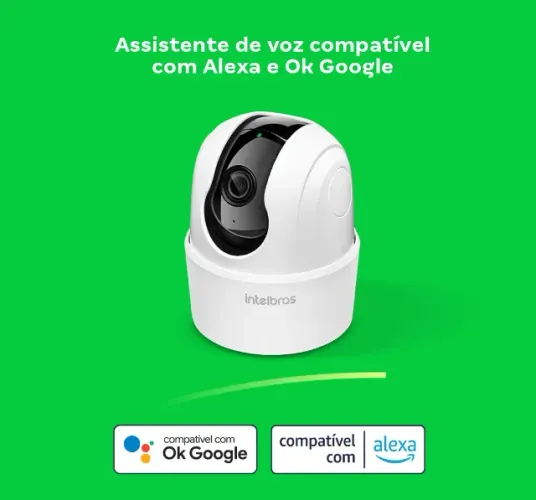 Câmera Intelbras Ime 360º Wi-fi Full Hd Branca