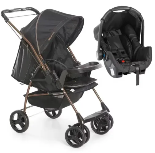 Carrinho de bebê + bebê conforto