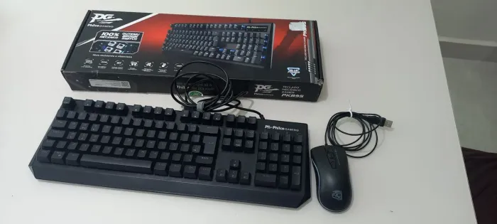 Teclado gamer da philco usado só uma vez