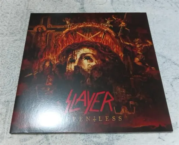 Slayer - Repentless - Vinil Importado Europa - Black / White