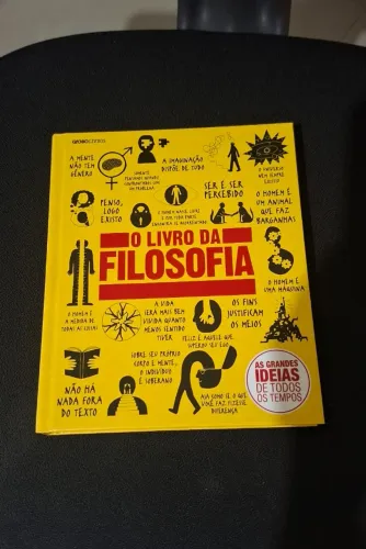 O livro da filosofia - capa dura | Livro de coleção