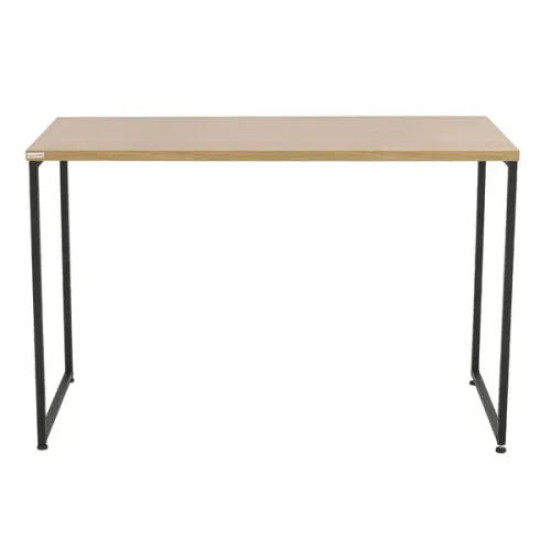 Mesa para Escritório 1,18m Freijó e Preto Fosco Kappesberg - Seminova (1 mês de uso) 