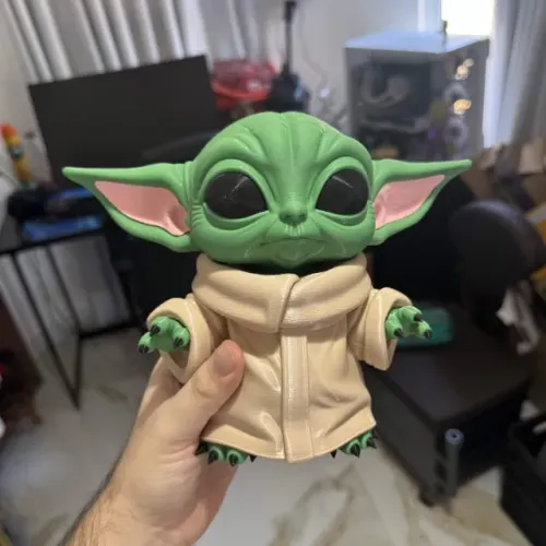 Boneco Yoda StarWars (Grogu) Para Decoração