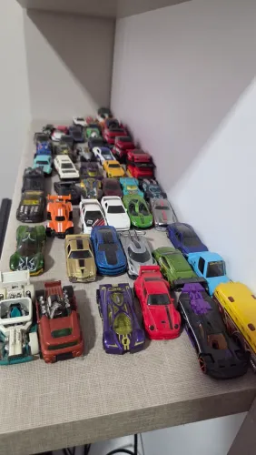 Coleção da hotwheels