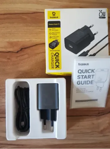 Carregador Baseus 25W carregamento rápido - Frete Gratis p/BH!!