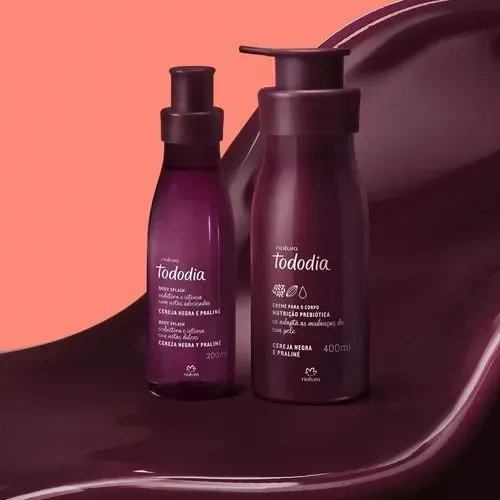 Kit Presente Natura Tododia Cereja Negra e Praline