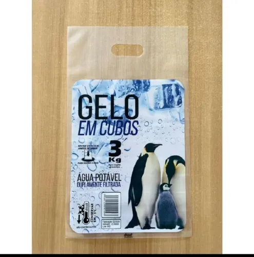 EMBALAGEM PARA GELO  3 KILOS