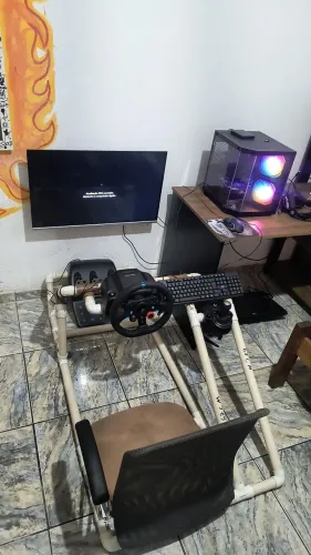 Volante g29+ alavanca+cockpit de PVC!!