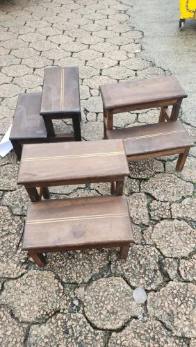 Escada de Madeira Reforçada