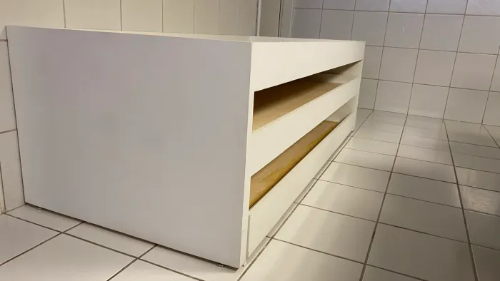 Tri cama em MDF