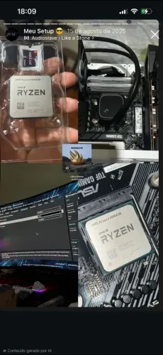? VENDO PROCESSADOR AMD RYZEN 5 5500X3D ?