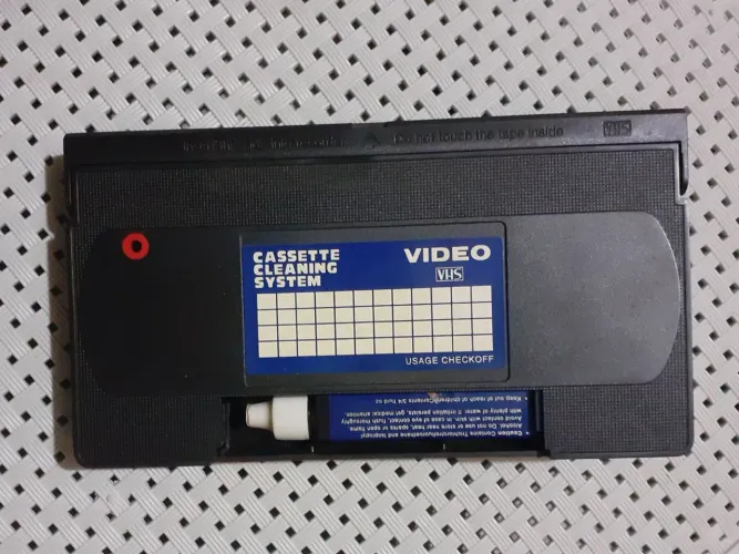 Vídeo cassette de limpeza 