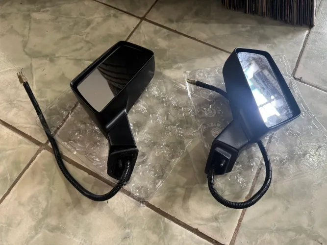 Par de retrovisor elétrico original gm opala caravan diplomata 88
