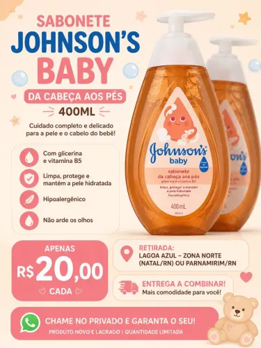 Sabonete Johnson?s Baby 400ml