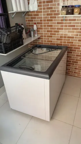 Vendo freezer horizontal 295 L - GELOPAR - 8 meses de uso
