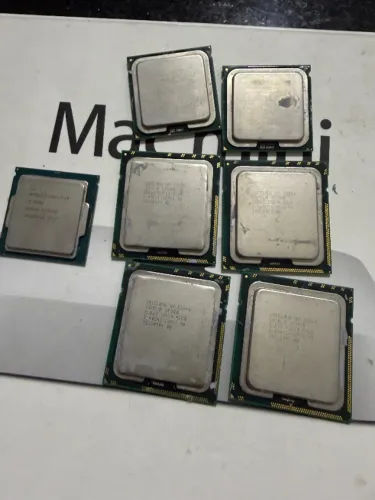 Processadores Intel Xeon e Core i3 ? X5650, E5645, X5365 e i3 6100 Lote 