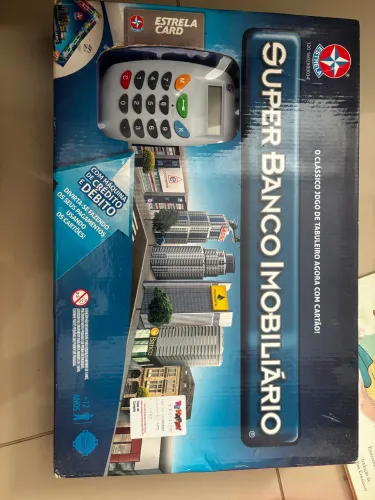 Jogo banco imobiliário com defeito