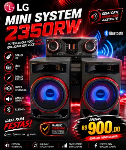 SOM LG MINI SYSTEM 2350 RW